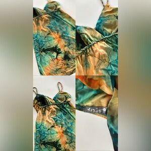 Colorful Tie-Dye Dress